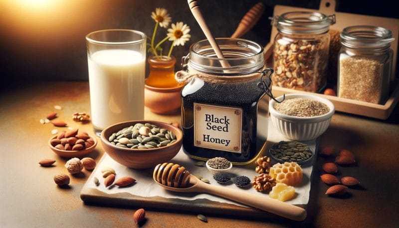 الطرق الممكنة لاستخدام عسل حبة البركة لزيادة الوزن وأهم الوصفات