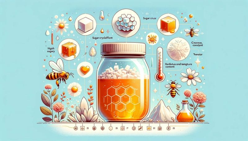 أسباب تبلور عسل النحل 