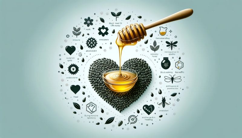 فوائد زيت الحبة السوداء مع العسل