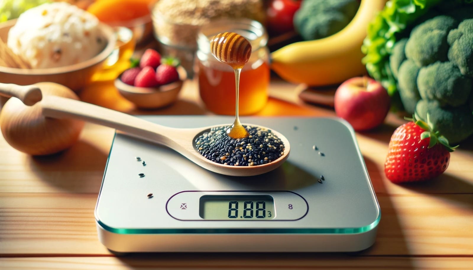 عسل حبة البركة وفوائده لزيادة الوزن
